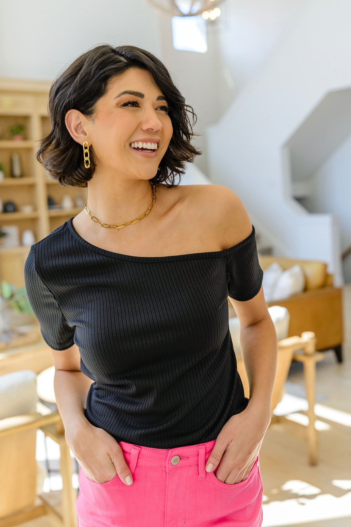 One-Sided Charm Asymmetrical Top