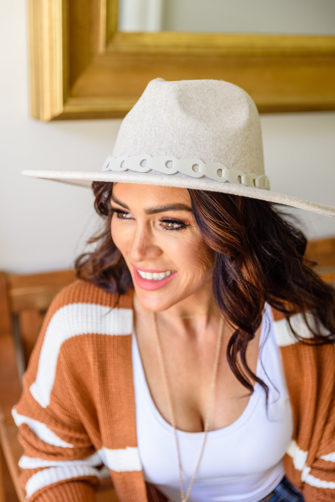 Let's Go Out Wide Brim Hat