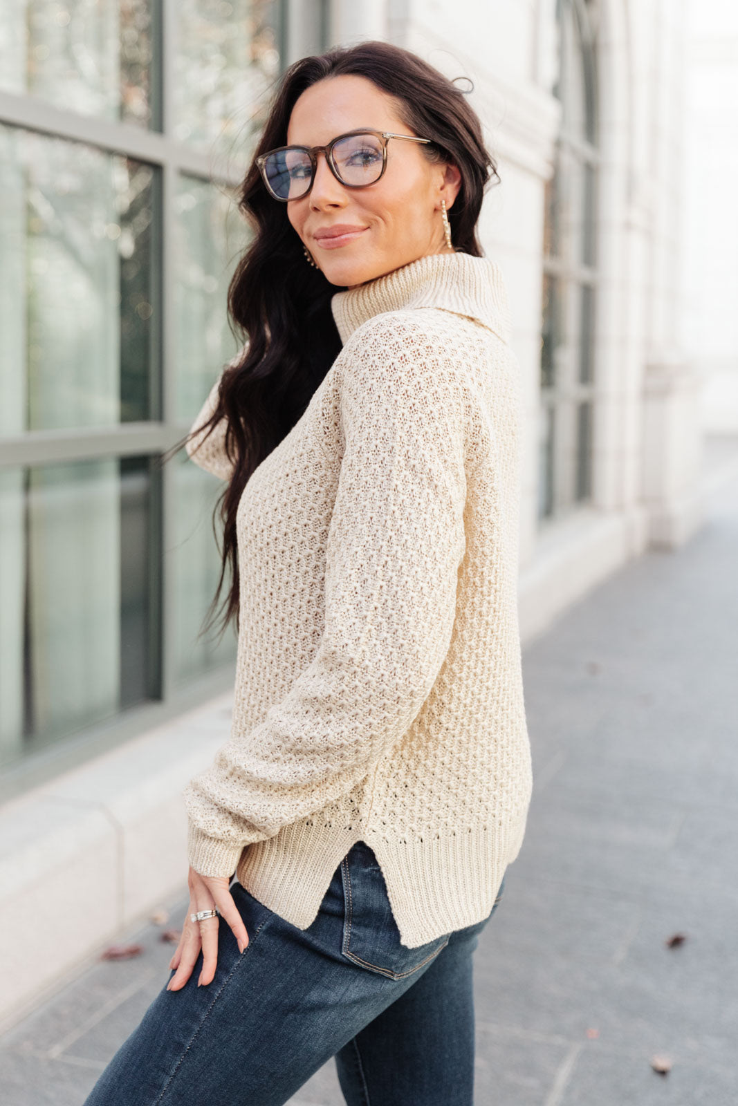 Back to Basics Sweater In Ivory