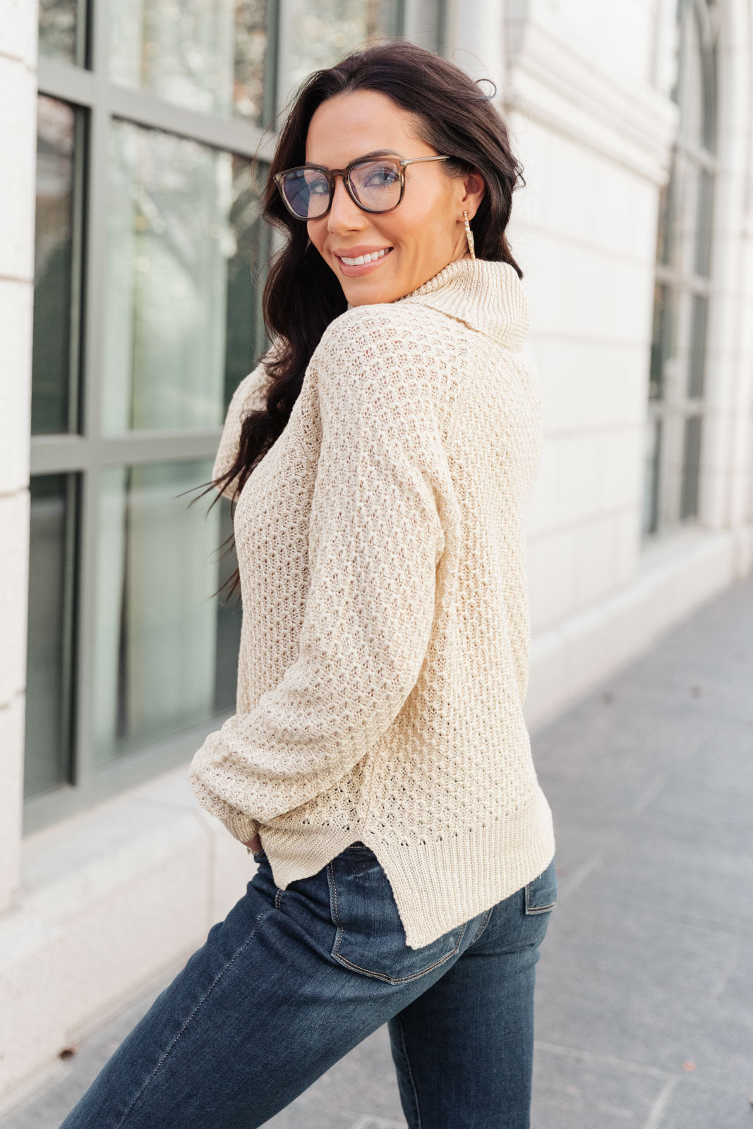 Back to Basics Sweater In Ivory