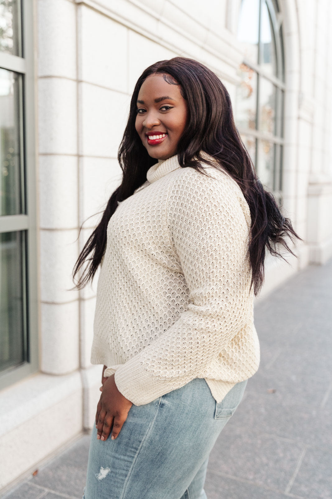 Back to Basics Sweater In Ivory