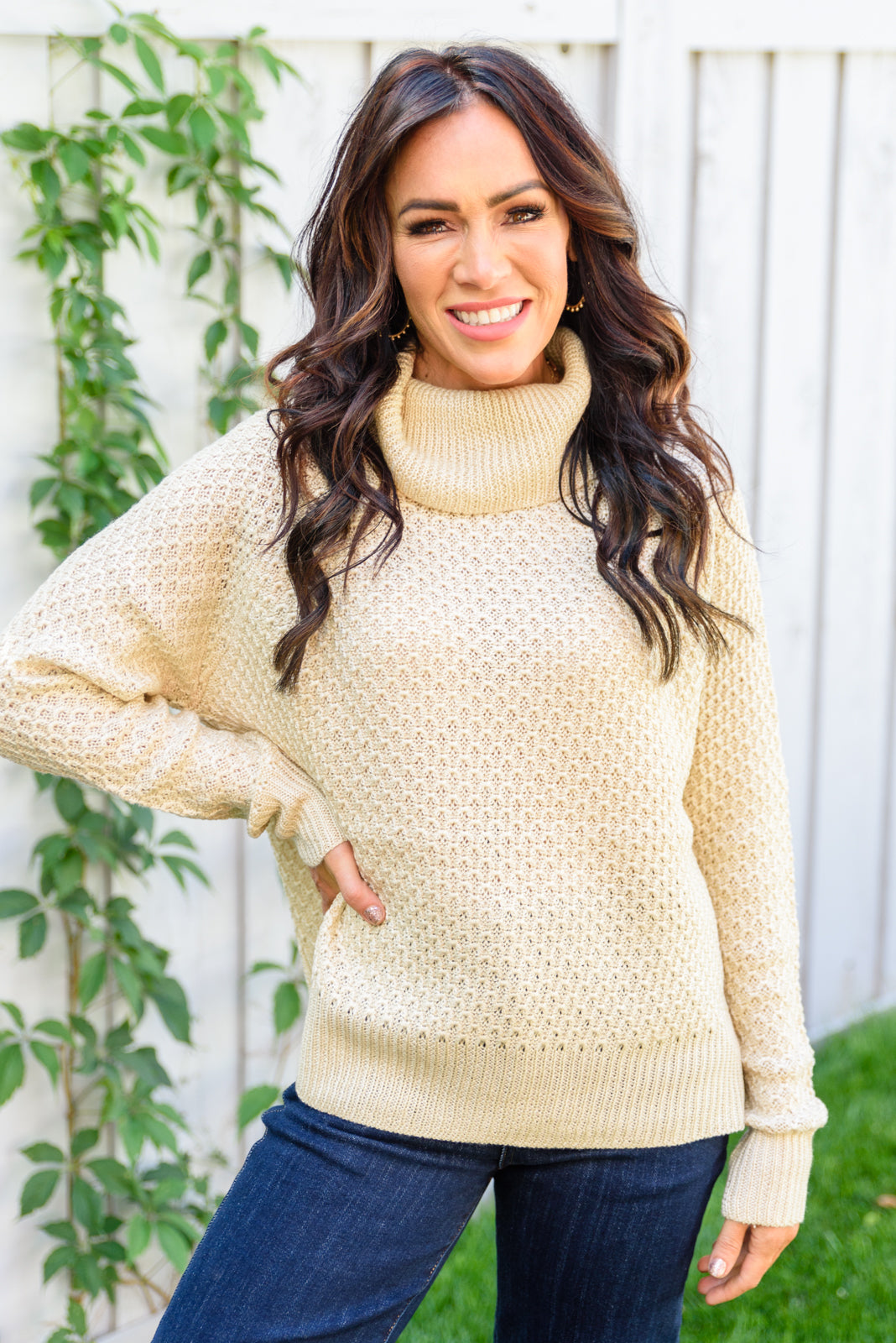 Back to Basics Sweater In Ivory Ivory XS