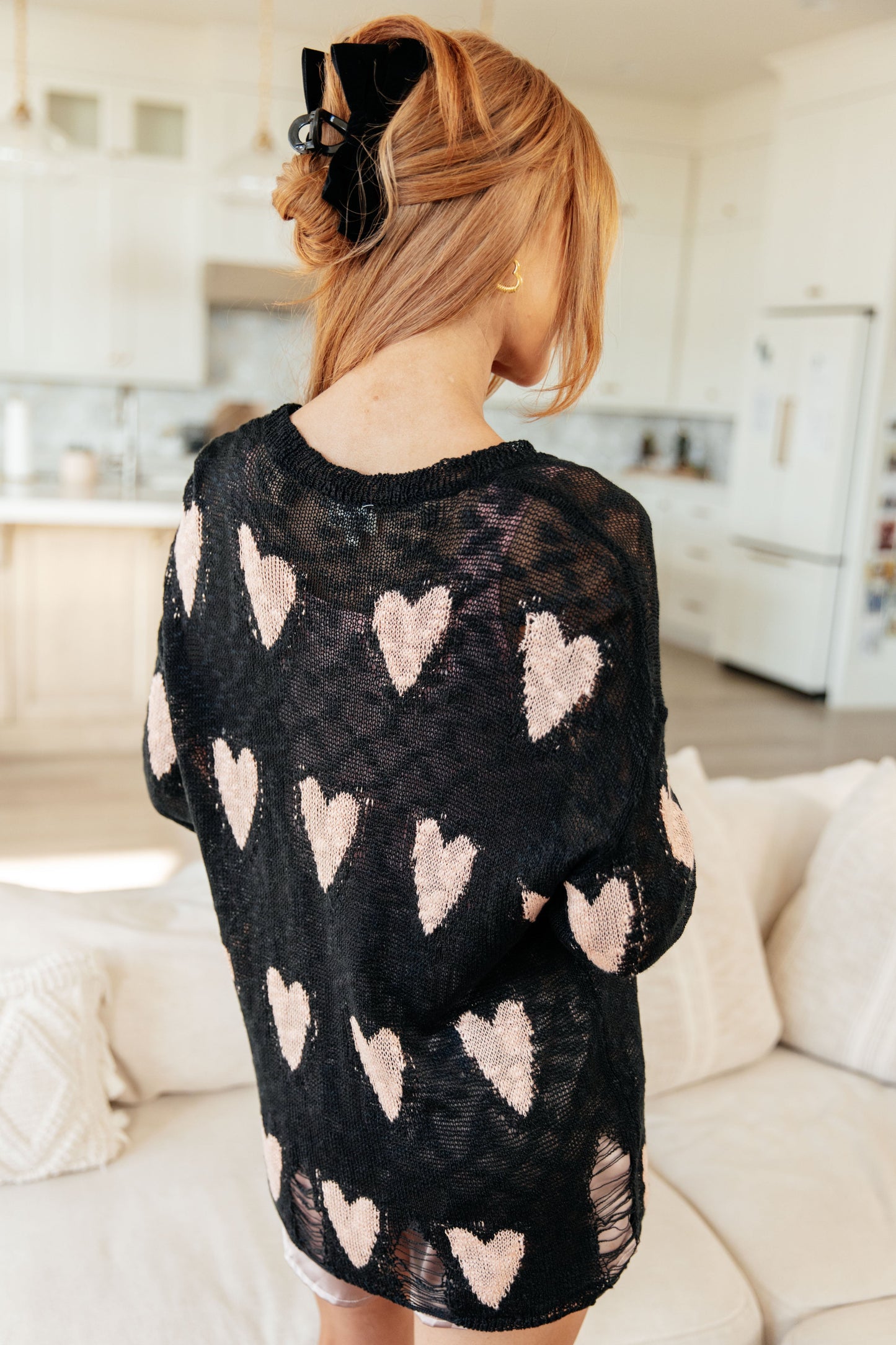 Jar of Hearts Distressed Sweater