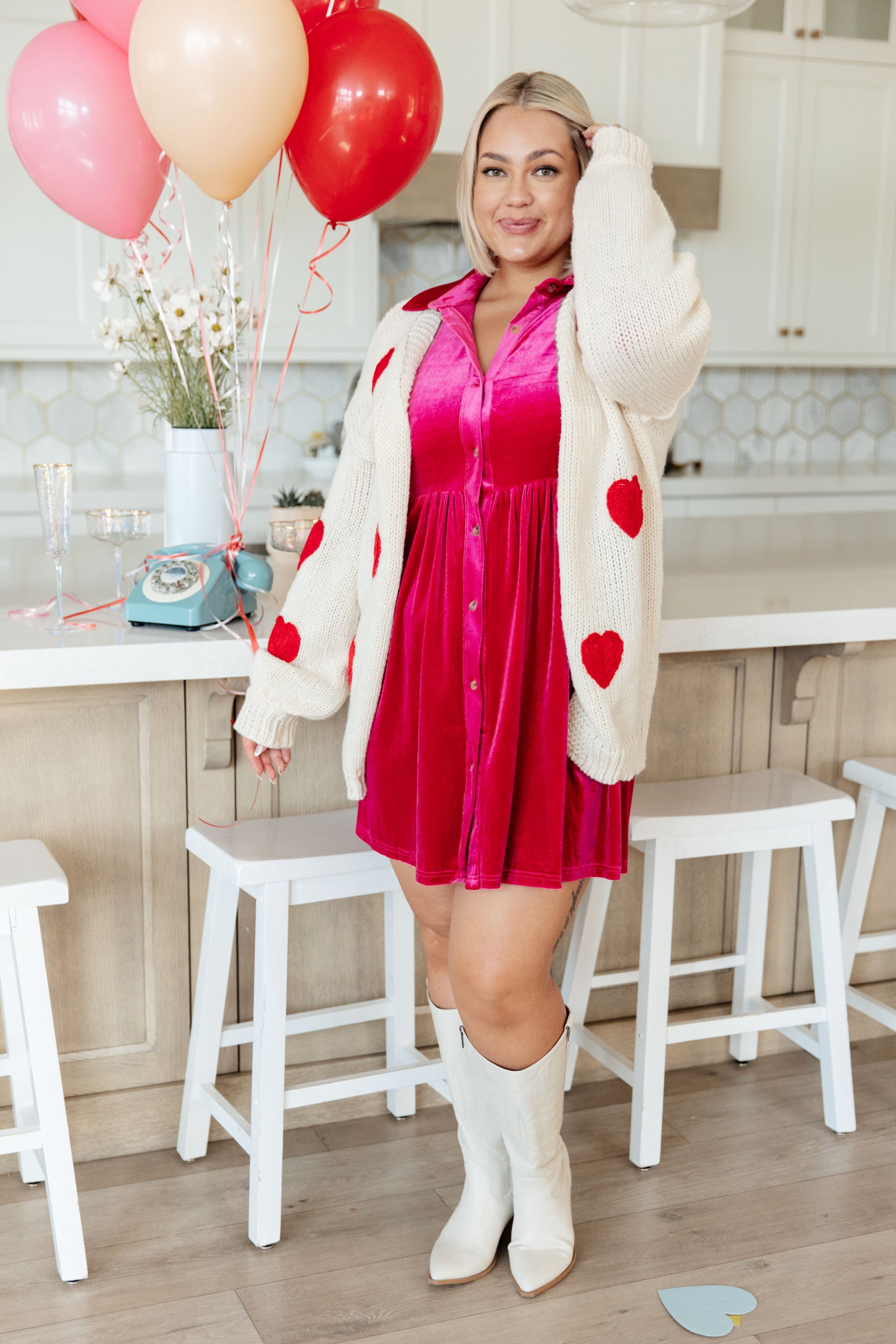 Nothing But Hearts Cardigan