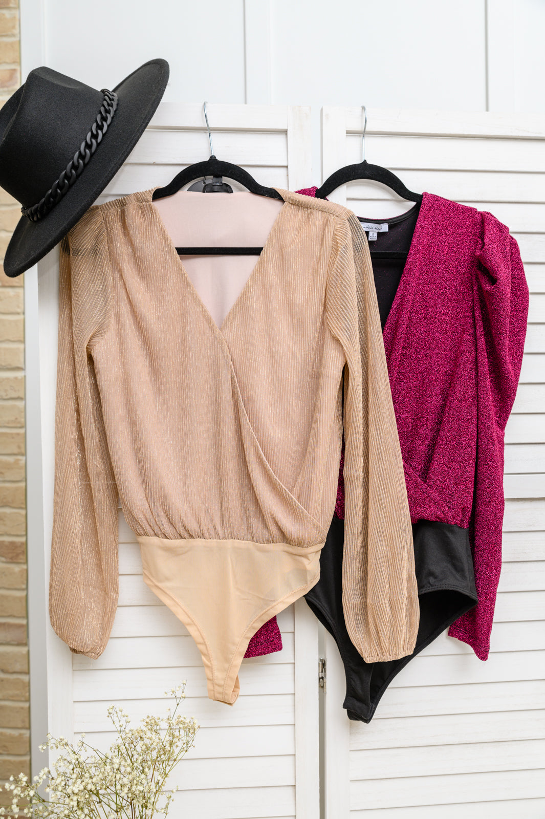 Make You Swoon Faux Wrap Bodysuit