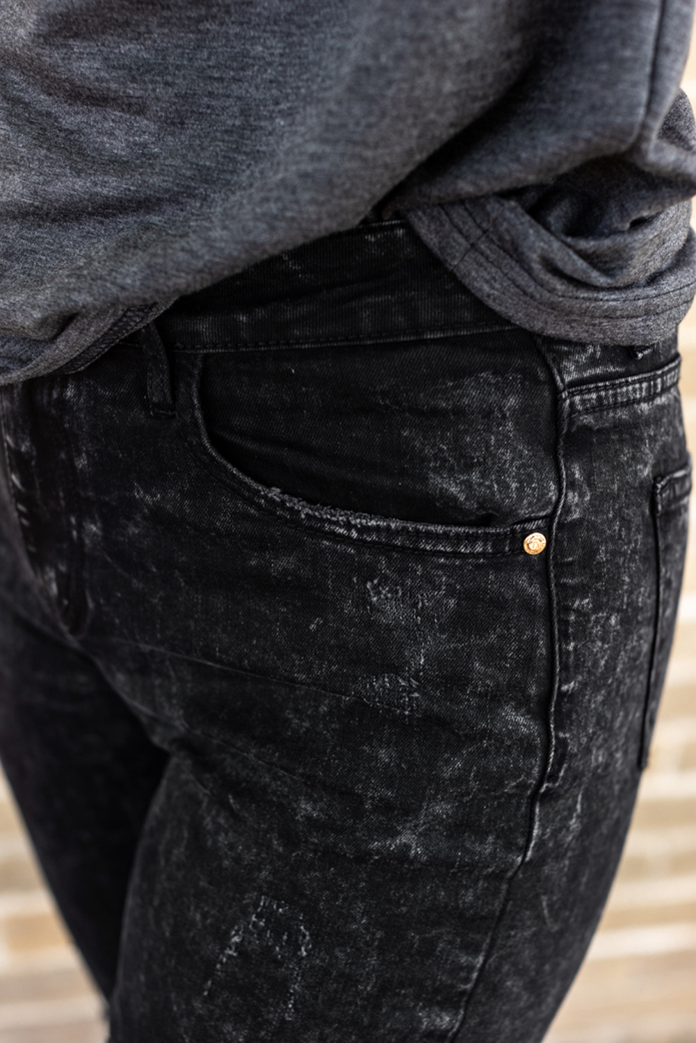Tap Into Your Wild Leopard Patched Skinny Jeans