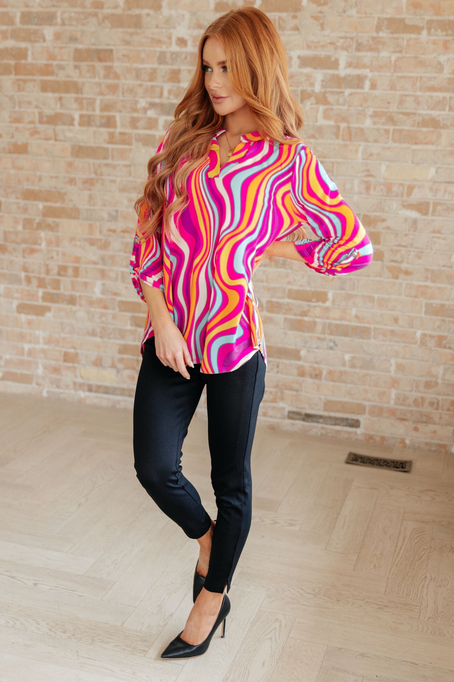 Just Like Magic Ankle Crop Skinny Pants in Black
