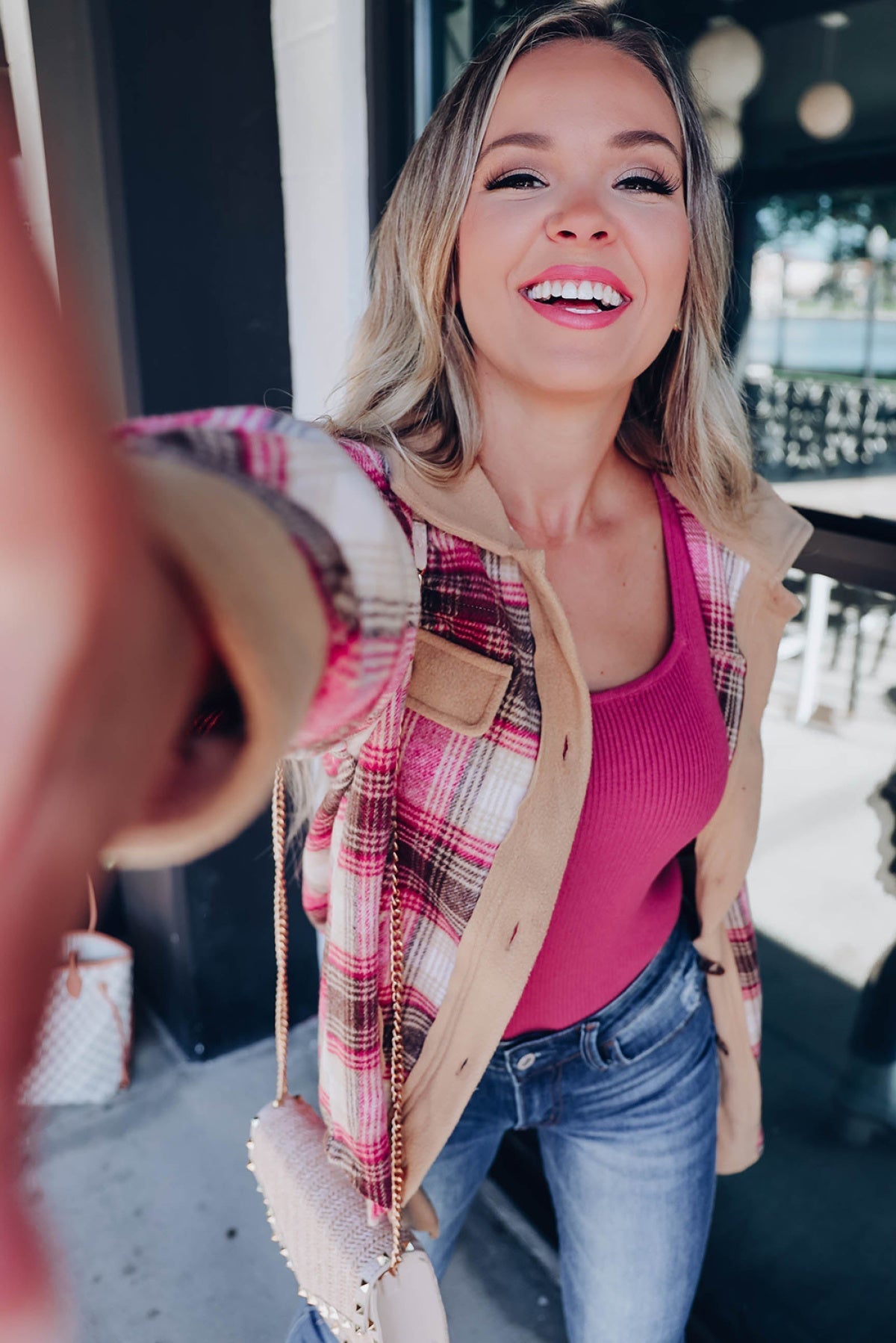 The Juliet Plaid Shacket