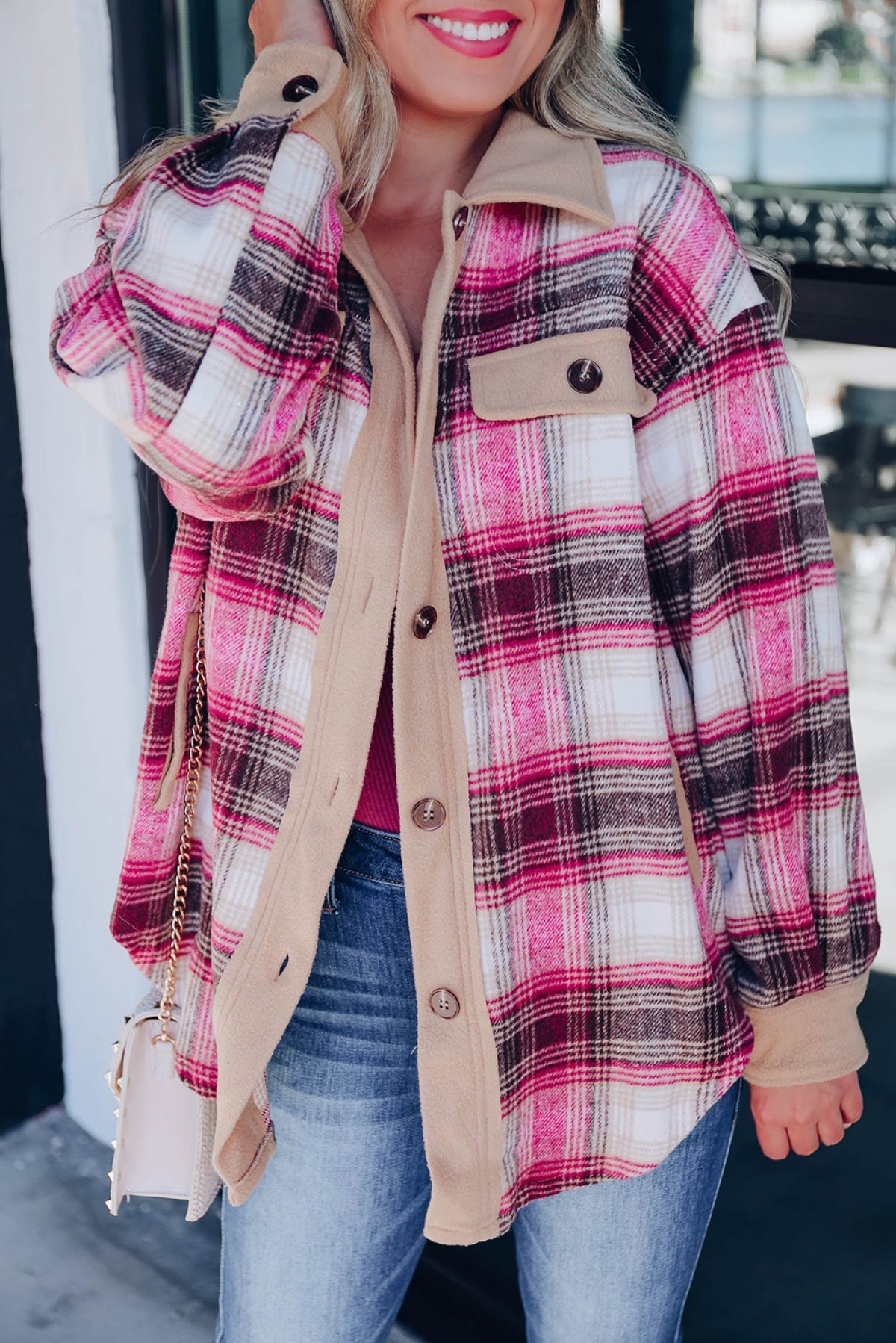 The Juliet Plaid Shacket