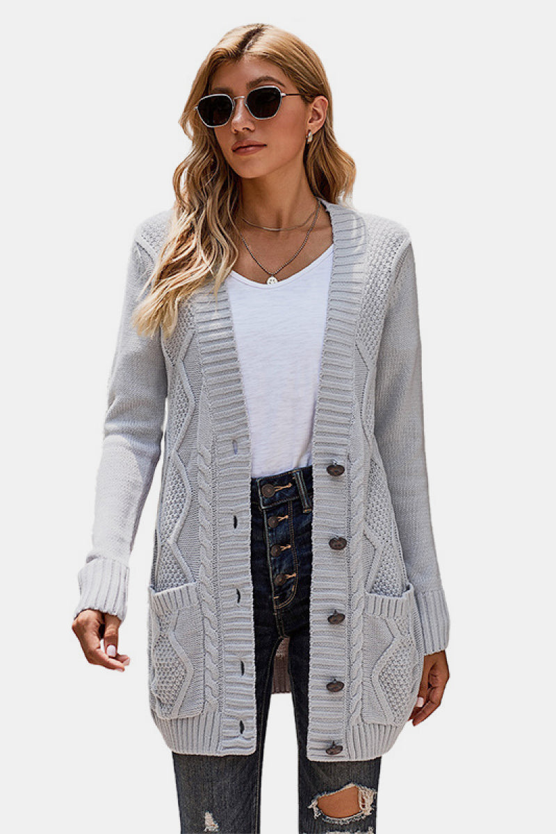 Cable Knit Cardigan