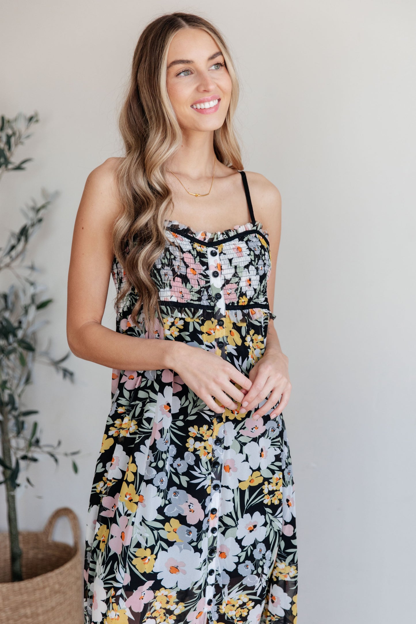 Blooming Beauty Floral Maxi Dress   