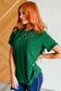 Uptown Crew T-Shirt in Green   