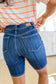 Cassidy Denim Biker Shorts   