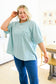 Casually Yours Oversized T-Shirt Light Blue 1XL 
