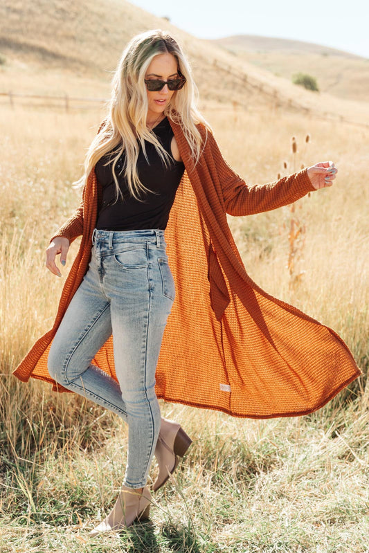 Spice It Up Cardigan Pumpkin Spice XS