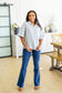 Judy Blue Holding On Tight High Rise Tummy Control Flared Jeans   