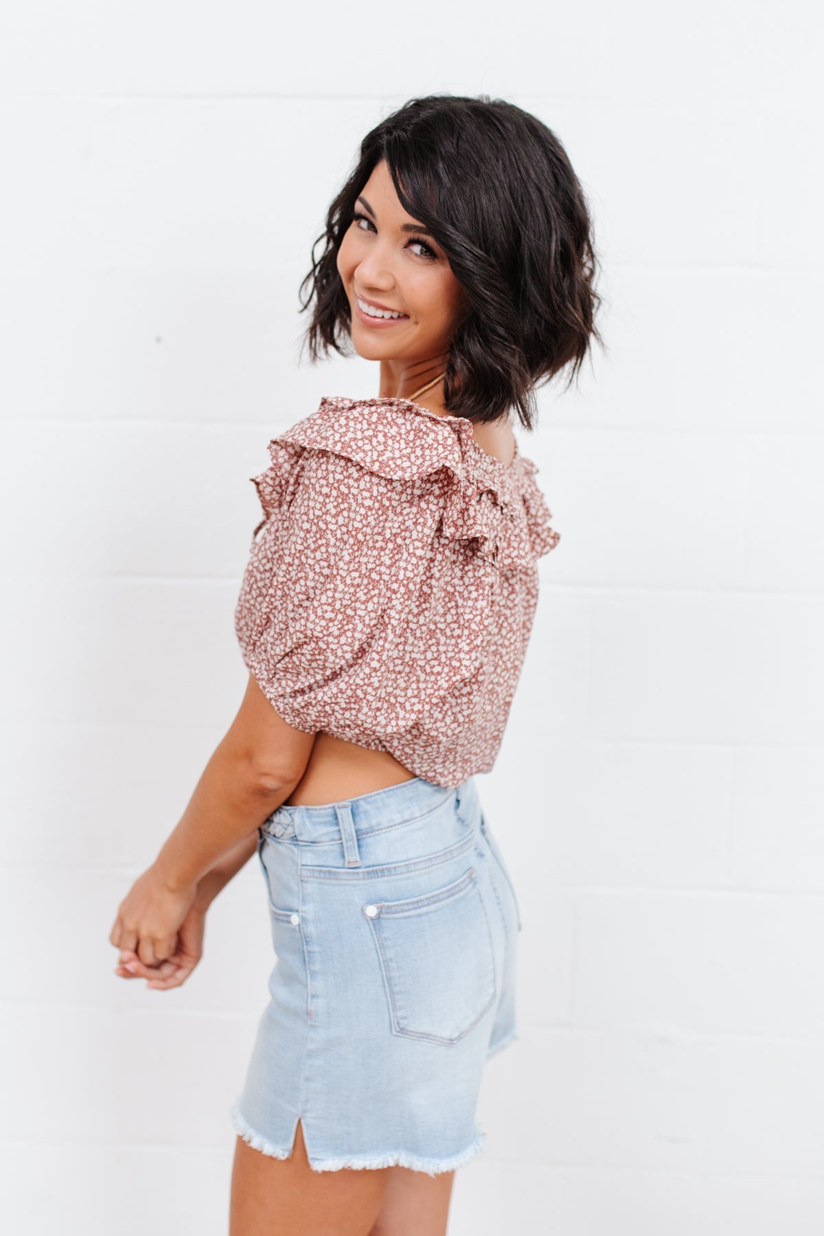 Golden Hour Top in Rose   