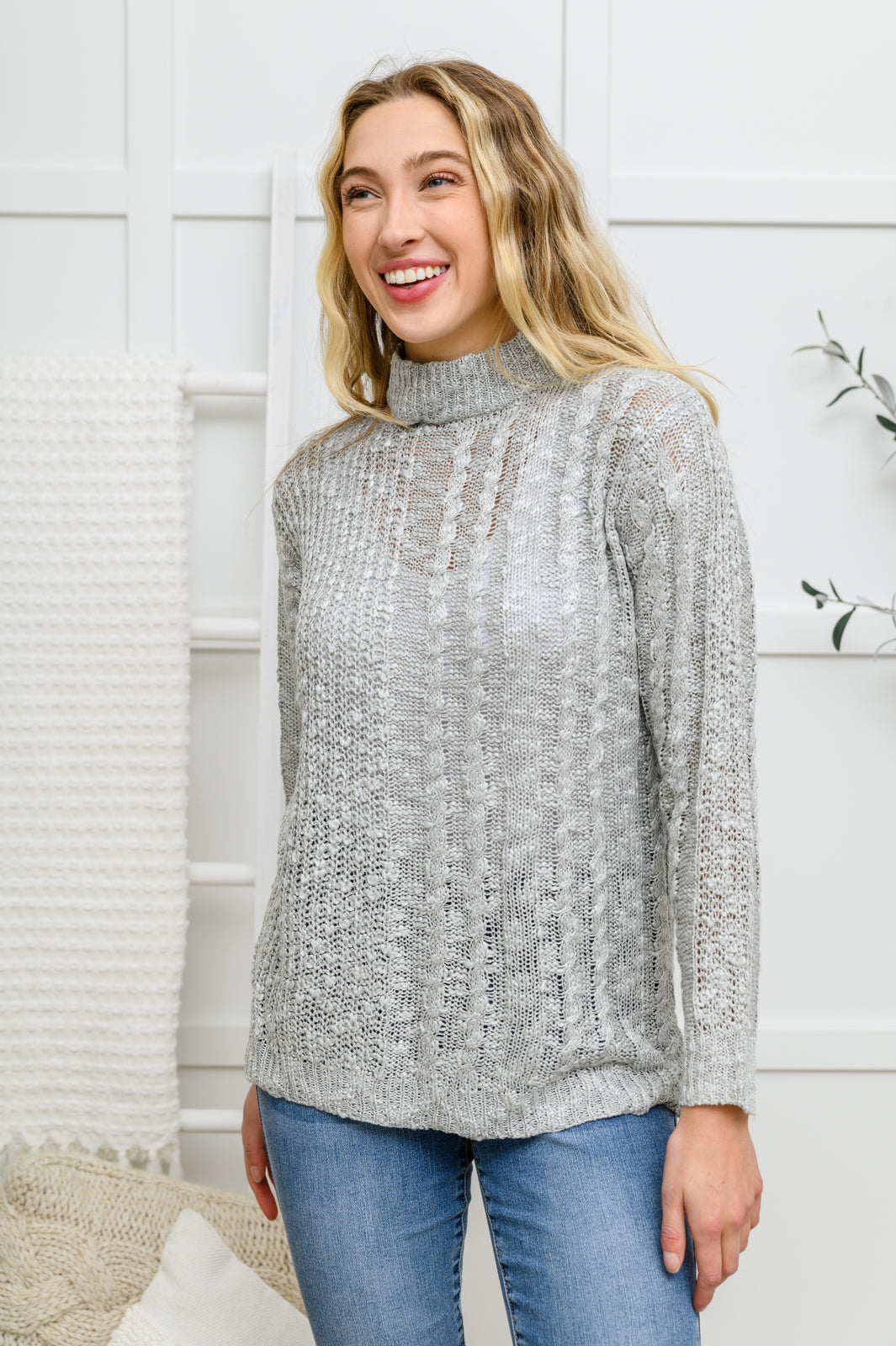 Never Let You Go Knit Sweater   