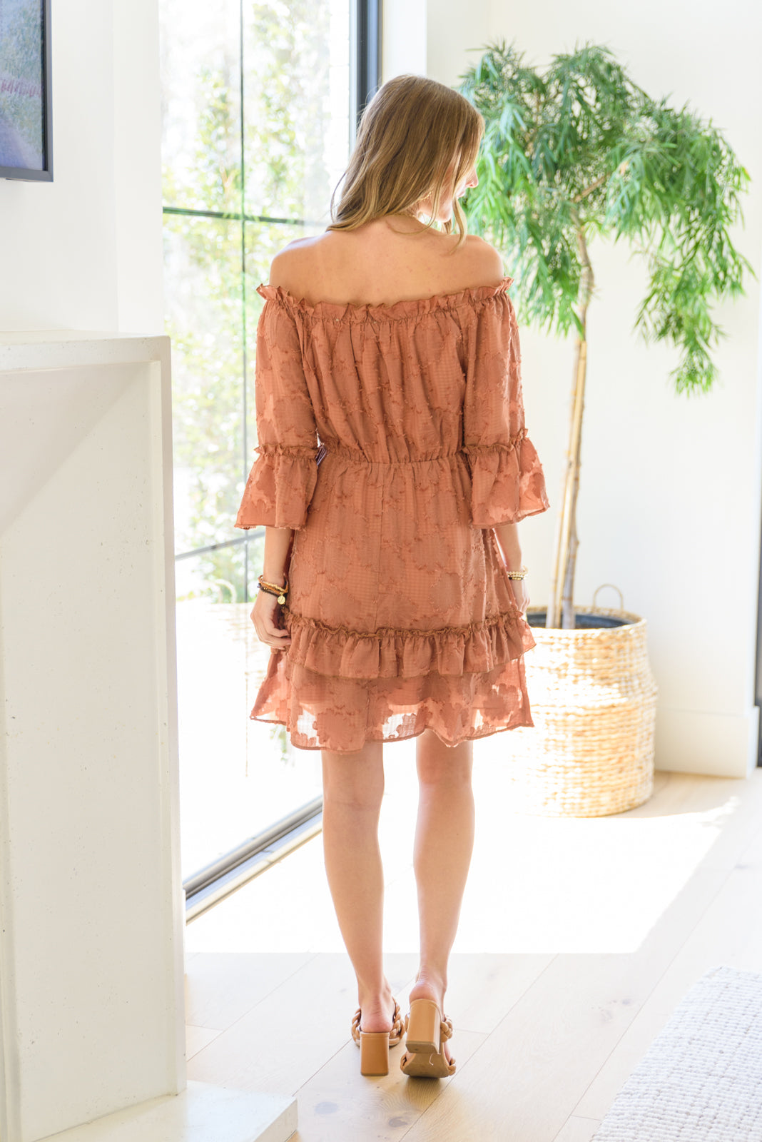 Hello, Goodbye Ruffle Dress   