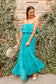 Beachside Beauty Ruffle Maxi Dress   