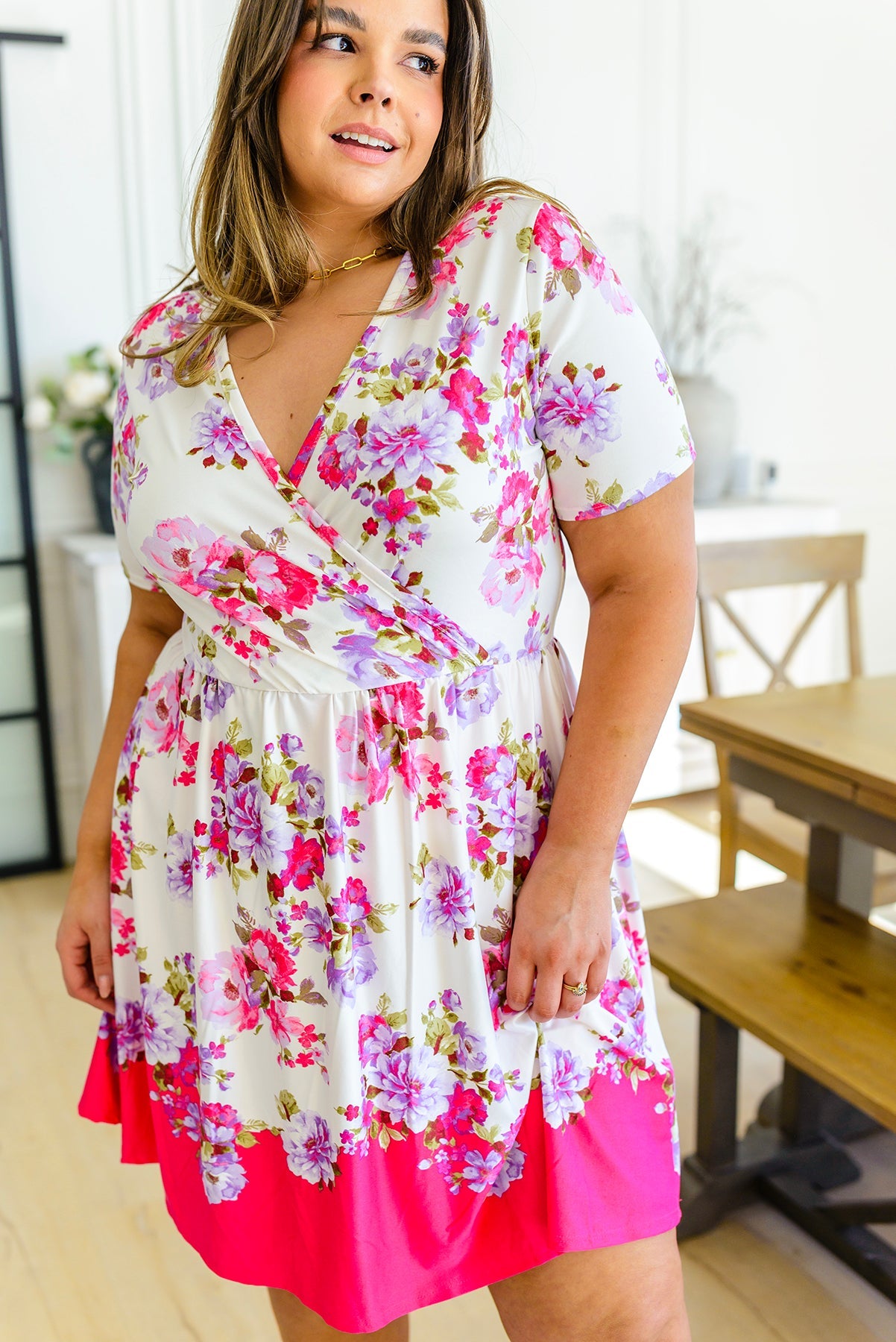 Floral Fling Skort Dress   