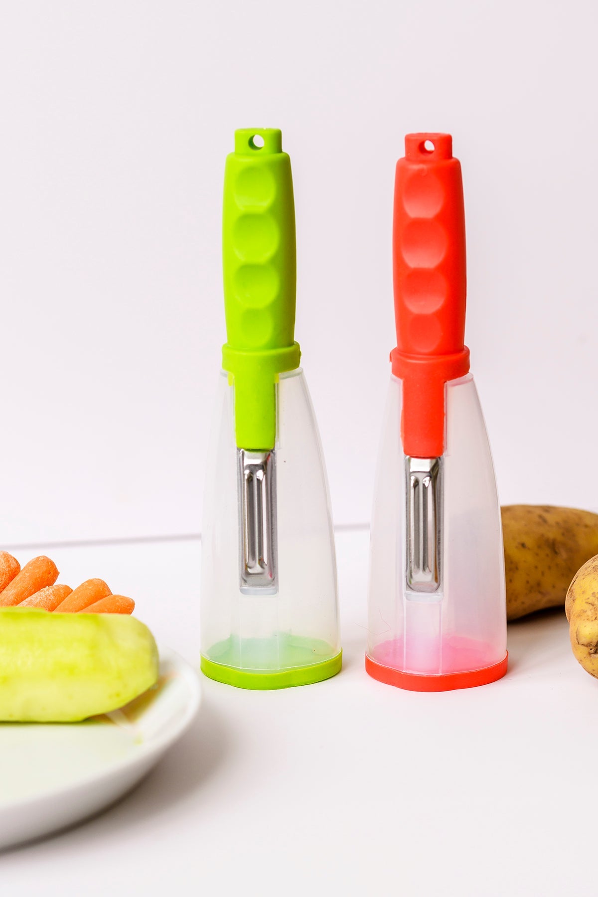 Keepin' It Tidy Fruit and Veggie Peeler Set   