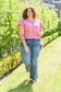Judy Blue La Mode Contrast Trouser Flare Jeans   