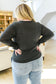 Curve Appeal Ribbed Knit Long Sleeve Top   