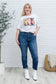 Judy Blue London Fog Mid-Rise Cuffed Boyfriend Jeans   
