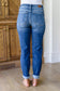 Judy Blue London Fog Mid-Rise Cuffed Boyfriend Jeans   