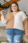 No Better Place Color Block Long Sleeve V-Neck Top   