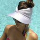 Ruched Visor in Assorted Colors   