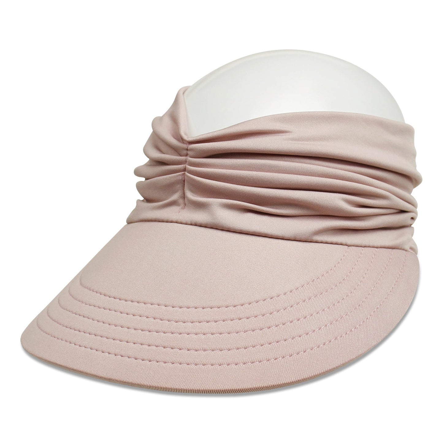 Ruched Visor in Assorted Colors   