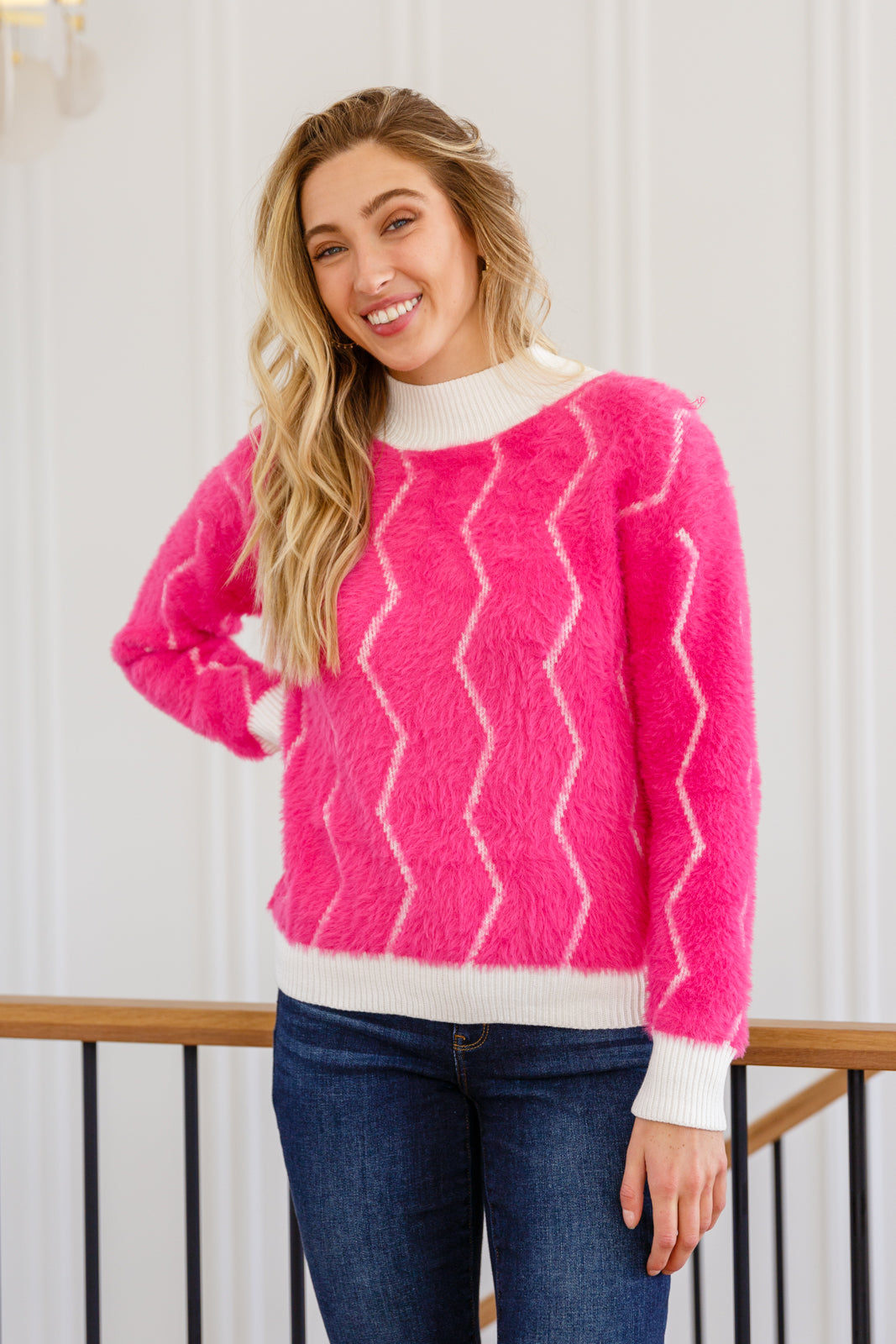 Perfect Vision Zig Zag Sweater   