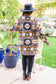 Follow the Moon Southwest Print Cardigan   