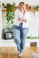 Judy Blue Tried and True Raw Hem Bootcut Jeans   