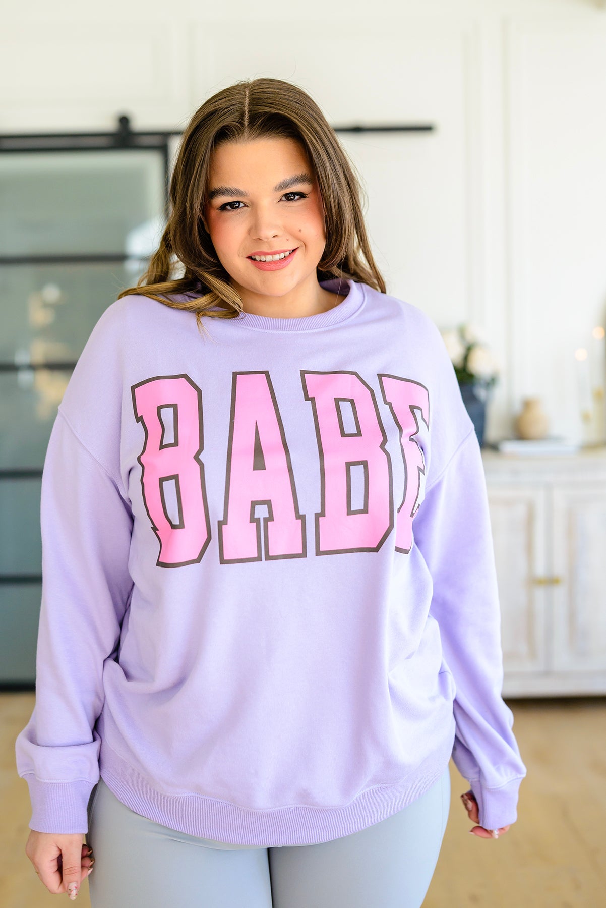Babe Graphic Sweatshirt   