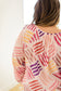 Color My World Abstract Stamp Blouse   
