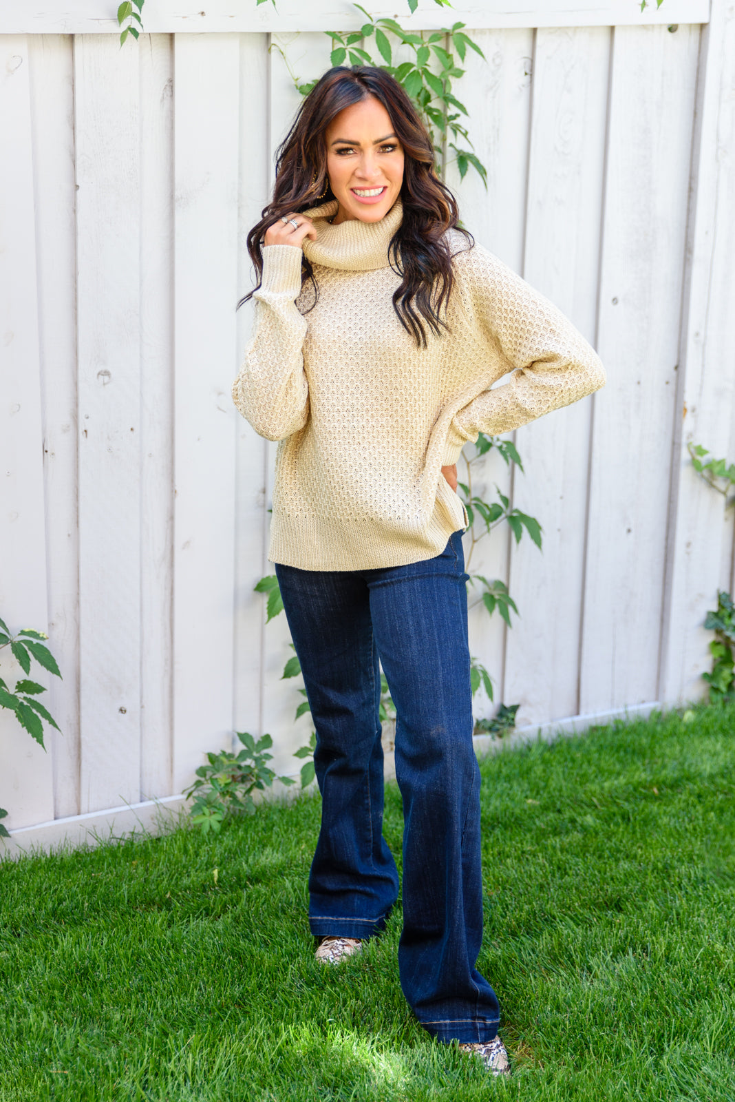 Back to Basics Sweater In Ivory   