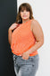 Go Your Own Way Striped Twist Detail Tank   