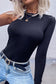 Dust Your Shoulder Off Knitted Bodysuit   