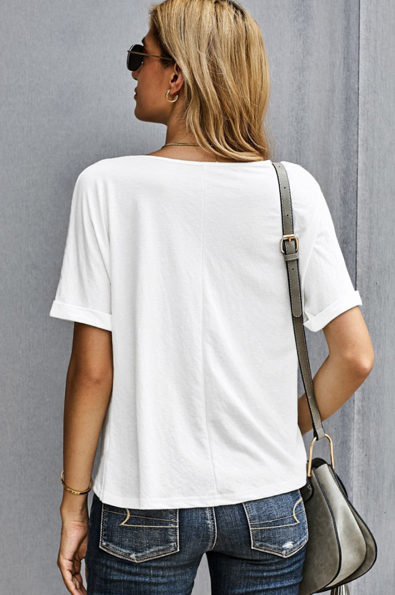 Basic Twist T-Shirt   