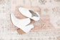 Anastasia Glitter Ankle Booties in White   